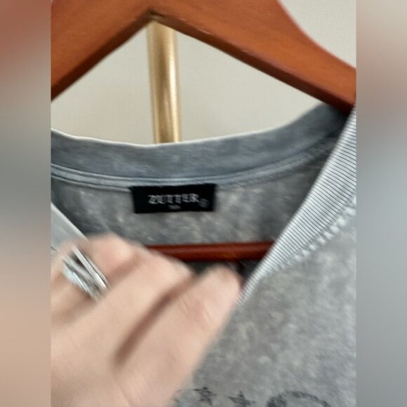 Zutter “Free Bird” Moto Concert Cotton T-Shirt – Size Small - Picture 3 of 5